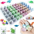 thumbnail image 3 of Easter Dinosaur Eggs Hatching Dino Egg Grow in Water Crack with Assorted Color Hunting Game Easter Basket Stuffers Birthday Easter Gifts Party Favors for Toddler Kids 3-10 Boys Girls, 3 of 7