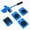 Blue, variant on GVUHR Heavy Duty Furniture Movers Set of 5 Lifter and Moving Sliders Red