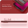 thumbnail image 2 of TUDIA SKN T-Mobile Revvl 7 Pro 5G Case Slim Reinforced Corners TPU - Frosted Red, 2 of 8