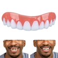thumbnail image 3 of Simulation False Upper Tooth Teeth Whitening Strip Denture Brace Oral Care Toy, 3 of 8