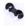 thumbnail image 4 of Clip De Cable De Freno Cable de freno de bicicleta Clip hebilla S estilo bicicleta MTB manguera guía bridas para cables (negro), 4 of 5