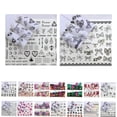 thumbnail image 1 of Workhe Multi Pattern Cartoon Animal Dream Catcher Nails Art Sticker Nail wrap sticker tips 3D Nail Wrap Sticker Tips DIY Manicura Stickers Tool, 1 of 8