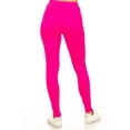 thumbnail image 3 of Women's Casual Stretch Workout Elastic Waist Band Solid Leggings Pants, 3 of 3