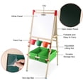 thumbnail image 5 of DUKE BABY 3-in-1 Kids Art Easel with Dry-Erase Board, Chalkboard, Paper Roll and Art Supply Storage- Green, 5 of 5