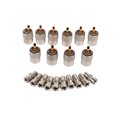 thumbnail image 3 of 10 X PL259 UHF Connector Male Plug With Reducer for RG8X Coaxial Cable +Tube, 3 of 7