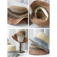 thumbnail image 7 of CoCoMangos Summer Bucket Hats Women Sun Hat Beach Handmade Straw Hat Woven Striped Crochet Wide Brim Fishing Cap, 7 of 7