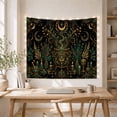 thumbnail image 5 of Moon Phase Cauldron With Herbs and Bottles, Mystical Gothic Style for Mystical Decor Lovers, Witchy Wall Art, Halloween Gift, Tapestry Wall Hanging for Bedroom and Dorm, 5 of 7