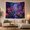 Twilight Creek, variant on Bioluminescent Forest with Glowing Flora and Floating Orbs, Mystical Fantasy for Fantasy Lovers, Enchanted Wall Art, Housewarming Gift, Tapestry Wall Hanging for Bedroom and Living Room