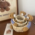 thumbnail image 6 of Wicker Bread Baskets for Serving Stackable Woven Fruit and Vegetable Storage Baskets for Kitchen Counter,Restaurant Serving,Gifts Empty and Picnic, 6 of 9