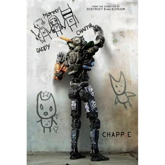 Posterazzi PSPPSA034026 Chappie - Teaser Poster Print - 24 x 36 in.