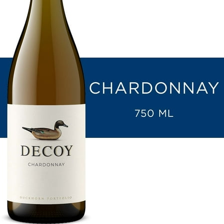 Decoy California Chardonnay, White Wine, 750 ml Glass Bottle, 13.9% ABV