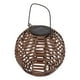 thumbnail image 5 of Farol solar de ratán para exteriores, LED, colgante, impermeable, decorativo, para jardín, césped y patio., 5 of 14