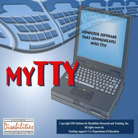myTTY 3.0 Software Phone Messenger for Deaf and Hearing Impaired Individuals for Windows Only
