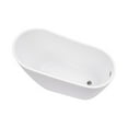 thumbnail image 4 of Vanity Art 55" x 28" Acrylic Freestanding Bathtub, 4 of 7