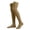 Beige, variant on Womens Socks 3 Pairs Mid-Calf Solid