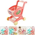 thumbnail image 4 of MesaSe Mini Petit Chariot de Magasinage de Magasin Jouet Chariot à Main de Supermarché Modèle Chariot Utilitaire Rangement Jouet Ensemble de Jeu d'Imitation pour Enfants Garçons Bleu, 4 of 5