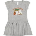 thumbnail image 3 of Inktastic 100 Days Smarter Bookworm 100th Day of School Girls Toddler Dress, 3 of 5