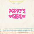 thumbnail image 4 of Inktastic Poppy's Girl Pink with Hearts Girls Baby Dress, 4 of 5