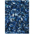 thumbnail image 4 of SAFAVIEH Rio Cassandra Confetti Polyester Shag Area Rug, Blue/Multi, 4' x 6', 4 of 7