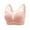 Pink, variant on Hxshgdsn Lace Bras for Women Plus Size Wirefree Full Coverage push up Extra-Elastic Solid Bras Adjustable Shoulder Straps Sports Bras,Green,40B