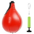 thumbnail image 1 of MABOTO Boxing Speed Ball PU Leather MMA Muay Thai Training Striking Bag Kit Boxing Punch Ball with Inflator Pump, 1 of 6