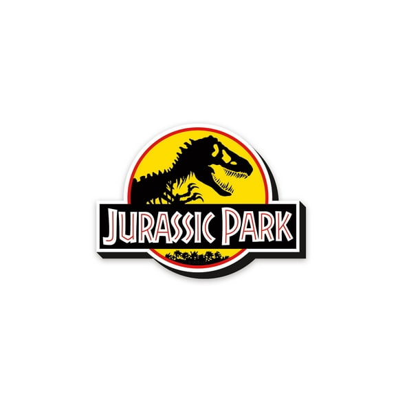 Jurassic Park Logo Funky Chunky Magnet