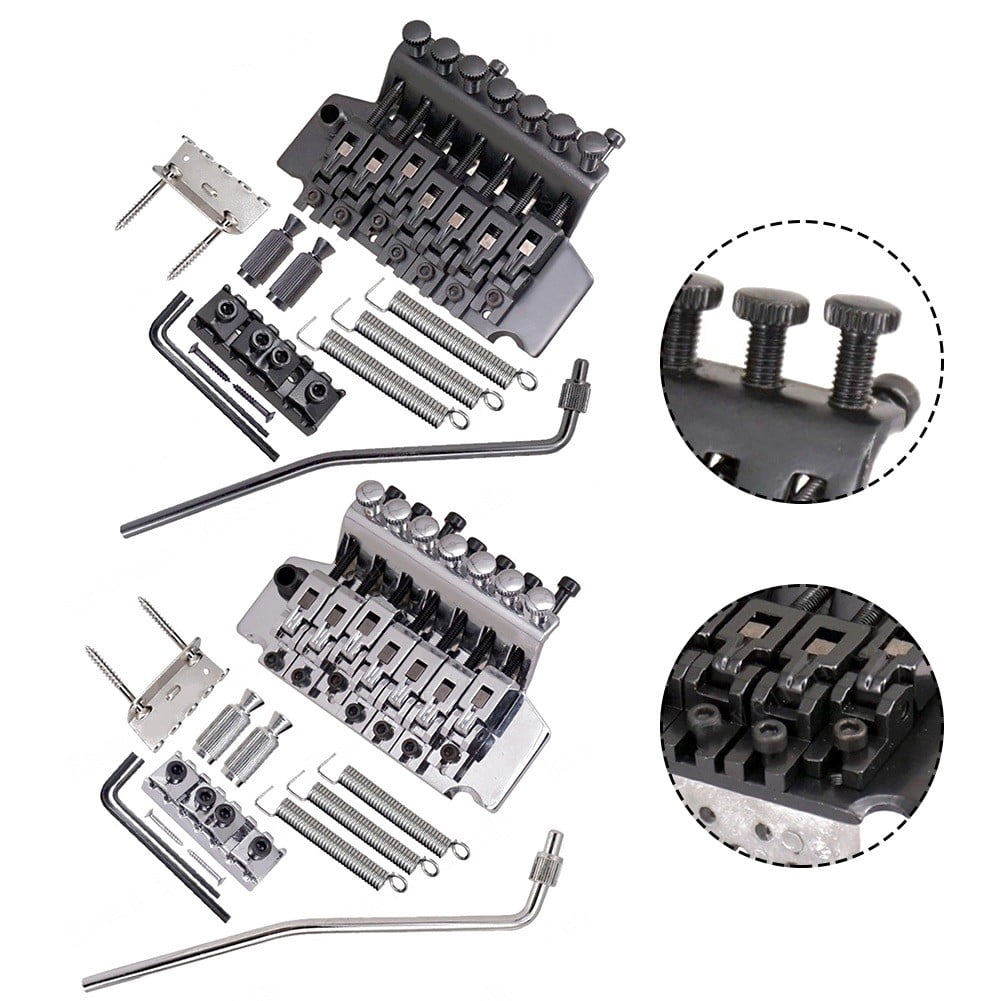 7 String Tremolo Bridge Set Double Lock Systyem For Electric Guitar