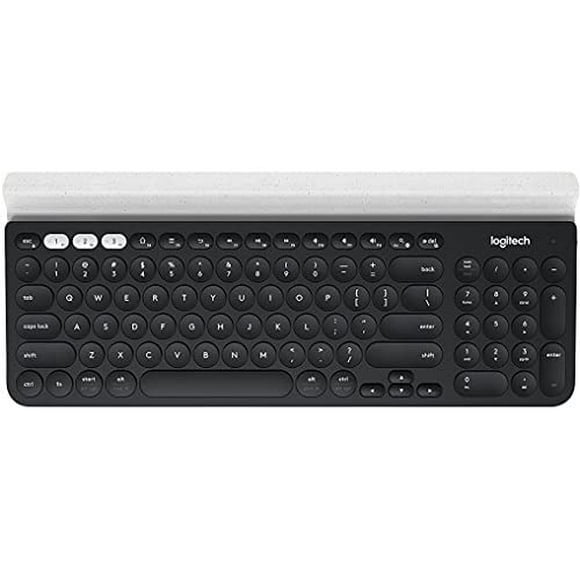 Logitech K780 Multi-Device Wireless Keyboard for Computer, Phone and Tablet (Renewed)