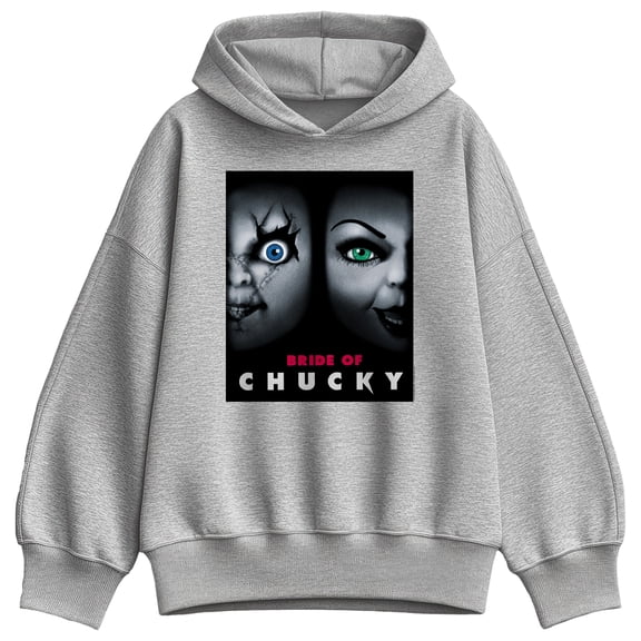 Chucky - We'll Be Watching & Waiting - Women's Oversized Fleece Hoodie Sweatshirt
