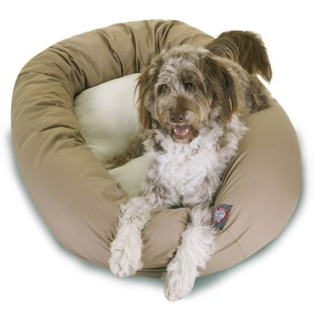 Majestic Materials - Extra Large 52'' Majestic Pet Bagel Bed Sherpa Style in Multiple Colors