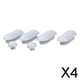 thumbnail image 1 of 4x Amortiguadores para Asientos de Inodoros, Amortiguadores para Asientos de Inodoros Universales, Kits de Reemplazo de Almohadillas para Inodoros 4 piezas, 1 of 6