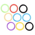 thumbnail image 3 of 9PCS Key Covers Caps Silicone Key Covers for House Keys Coding Rings Key Caps Covers Flexible Key Identifiers Key Caps Key Color Caps, 3 of 8