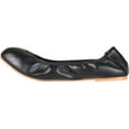 thumbnail image 3 of Women's Journee Collection Lindy2 Ballet Flat Black Faux Leather 10 M, 3 of 5