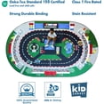 thumbnail image 3 of KidCarpet.com Raceway Rug 4' x 6' Oval, Educational Kids Car Rug for Nursery, Classroom, Playroom, Bedroom, Daycare Floor, 3 of 4