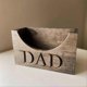 thumbnail image 2 of Wooden hat rack, baseball cap hat storage rack, brown, 2 of 4