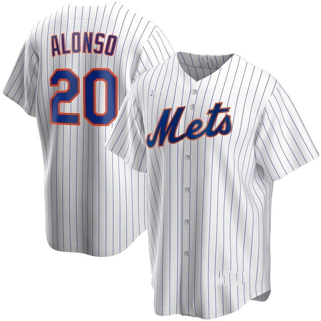 Baseball Jersey New York Mets Jersey Mets18# 20# 12# Lindor Copy Player Name Jersey -GTV