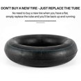thumbnail image 2 of 2 PCS 4.10/3.50-4 Inch Inner Tube Tire for Hand Truck, Dolly, Hand Cart, Lawn Mower,4.10-4 Replaceme, 2 of 5