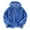 Blue, variant on Mercatoo Toddler Boys Long Sleeve Winter Solid Colour Zippered Coat Jacket Thicken Warm 𝐅𝐥eece Outwear Girls Clothes