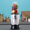 thumbnail image 4 of M.B Magic Bullet Essential Personal Blender, Silver - 250W Motor with Tall Cup, stainless steel cross blade and 1 to-go lid, 4 of 5
