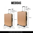 thumbnail image 2 of Juego 2 Maletas Jony Para Viaje 15 Kg Y 10kg Mano Carry On Ruedas, 2 of 5
