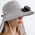 thumbnail image 6 of Shadoumai Hat with Fan Unisex USB and Solar Powered Fishing Brim Ventilador Wide Sunhat Outdoor Cooling Hats Hot Weather, 6 of 8