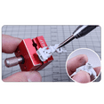 thumbnail image 4 of Mini Vise for Precise Clamping of Fine Objects Small and Exquisite, Quick Adjustment Knob, Aluminum Alloy, 4 of 9