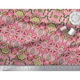thumbnail image 2 of Soimoi Cotton Voile Fabric Moroccan Damask Decorative Decor Fabric Printed Yard 42 Inch Wide, 2 of 2