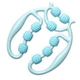thumbnail image 1 of Leg Muscle Rolle,  Circular Leg Clamps 360 Degree 9 Wheels Muscle Roller Massager for Leg Neck Hand Arm Muscle Relax, 1 of 7