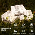 thumbnail image 2 of Liwarace Solar Ice Brick Lights Landscape Lights for Garden Courtyard Path Road Decor Light, 2 of 10
