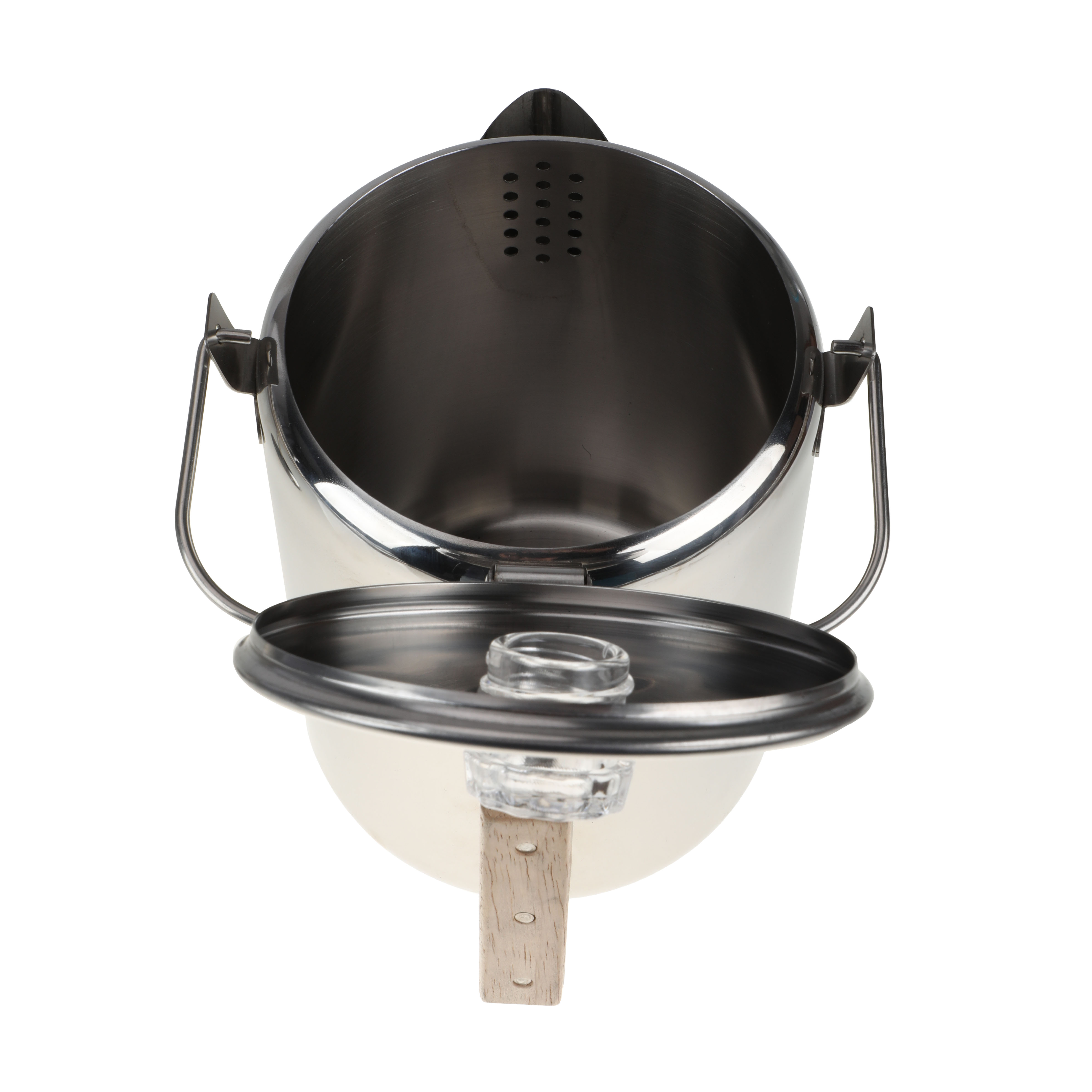 Percolador de acero inoxidable para acampar de 12 tazas 3