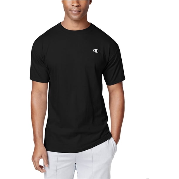 Camiseta para hombre Champion color negro extragrande