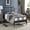 Black, variant on iNSPIRE Q Leona Twin Metal Spindle Bed, Black