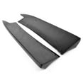 thumbnail image 7 of Ikon Motorsports Rear Bumper Side Aprons Compatible With 2012-2014 Mercedes-Benz W204 C Class Sedan LCI After Facelift, Factory Style Corner Caps Valance Spats Carbon Fiber Add-On Canards Pair, 7 of 7