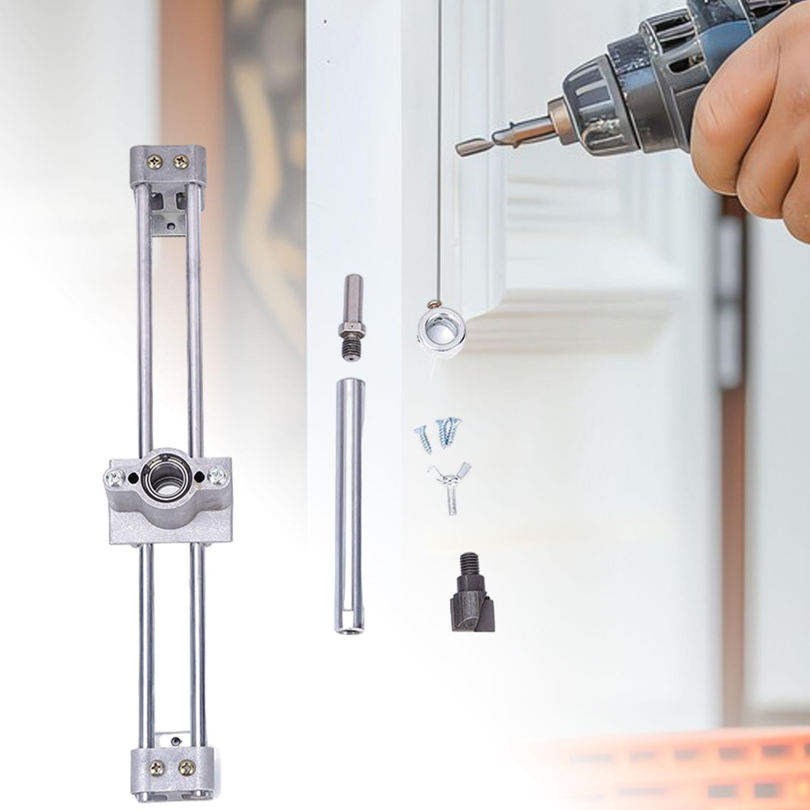 Bothyi Door Lock Hole Opener Kit Mortise Jig Door Lock Installation Kit Slotter Jig